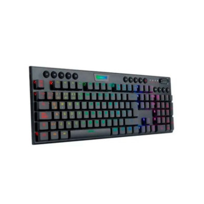 TECLADO GAMER WIRELESS HORUS FULL SIZE K618-RGB-SP MECANICO REDRAGON - Imagen 3