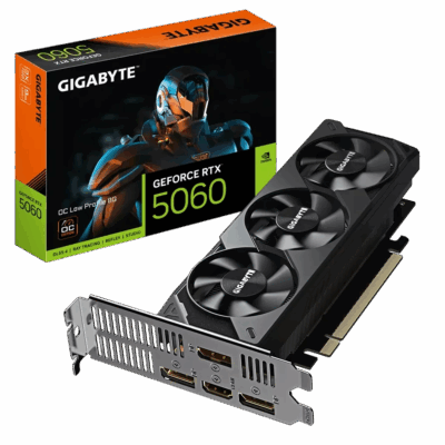 TARJETA DE VIDEO GIGABYTE RTX5060 OC LOW PROFILE 8G GDRR7 PCIE5.0