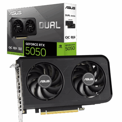 TARJETA DE VIDEO ASUS DUAL GEFORCE RTX 5050 OC EDITION 8GB GDDR6 HDMI 3DP 2VENT