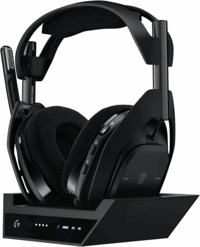HEADSET LOGITECH ASTRO A50 LIGHTSPEED WIRELESS GAMING WITH BASE STATION BLACK