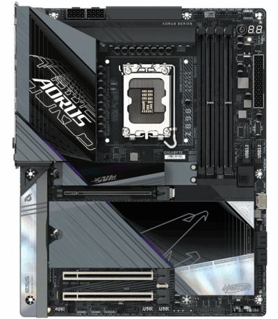 MOTHERBOARD GIGABYTE Z890 AORUS MASTER LGA1851 DDR5 DUAL CHANNEL PCIE 5.0 WIFI 7 2XTHUNDERBOLT