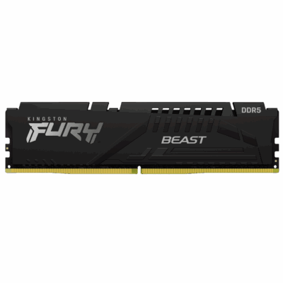 DIMM KINGSTON FURY BEAST NEGRO 32GB DDR5 5600MTS CL36 288-PIN NON-ECC PLUG